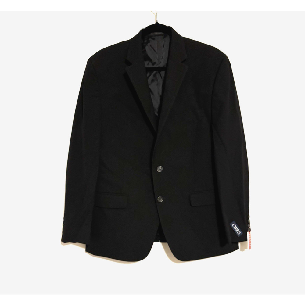 Chaps Ralph Lauren Blazer Jacket Sports Coat 42 Short Black New